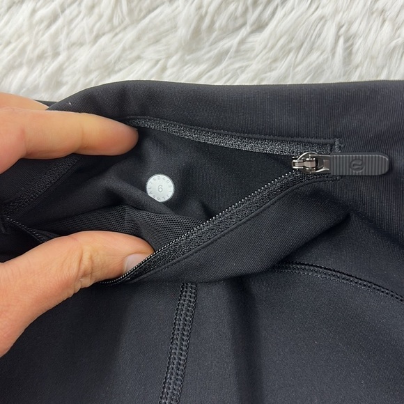 Lululemon Speed Up Crop (21") Black - Picture 6 of 6